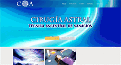 Desktop Screenshot of cirugiaastral.com